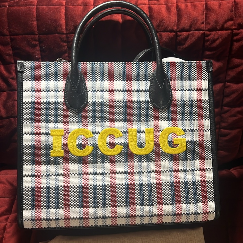 Gucci Embroidery Canvas Bag